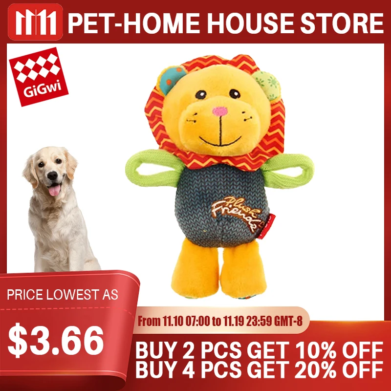 

Игрушки для домашних животных GiGwi, Плюшевые серии Friendz, моющаяся флисовая игрушка, плюшевые пищалки, интерактивные устойчивые к укусам игрушки для собак и щенков, непреодолимы