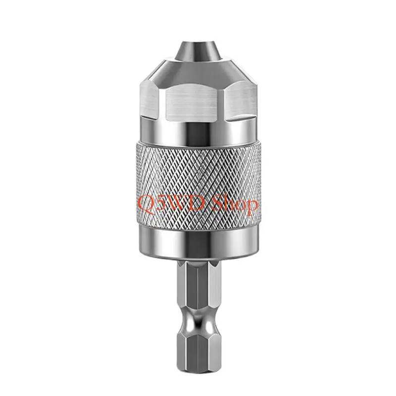 Q5WD Quick Install 3 Jaw Chuck Hexagonal Shank for Pneumatic Drills with Power Tool