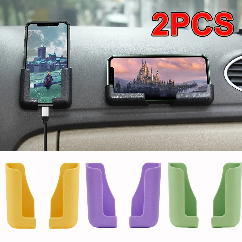 Self-adhesive Multi-functional Car Phone Holder Easy Navigation and Convenient Charging Bracket Used In Cars Bedrooms Kitchens