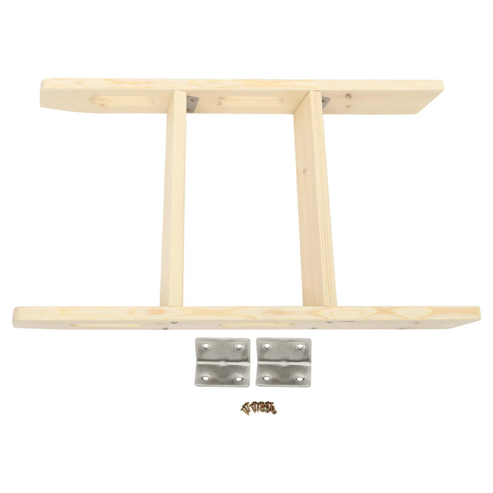 2 ขั้นตอนเตียงบันไดไม้ Universal ประหยัดพื้นที่ Motorhome บันไดยาวปีนบันได