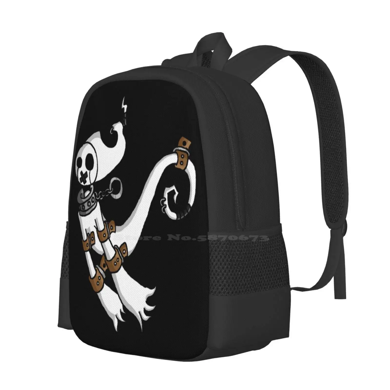 Requiem Hot Sale Schoolbag Backpack Fashion Bags Ghosty Ghostie Cute Original Character