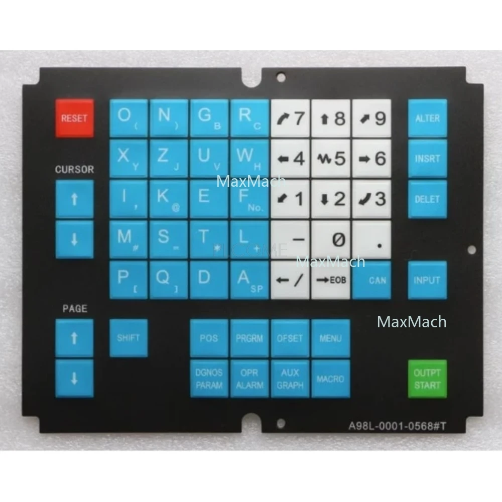 

A98L-0001-0568 # Кнопки мембранной клавиатуры T CNC HMI для панели оператора машины Fanuc, пластик, кремний или клавиатура