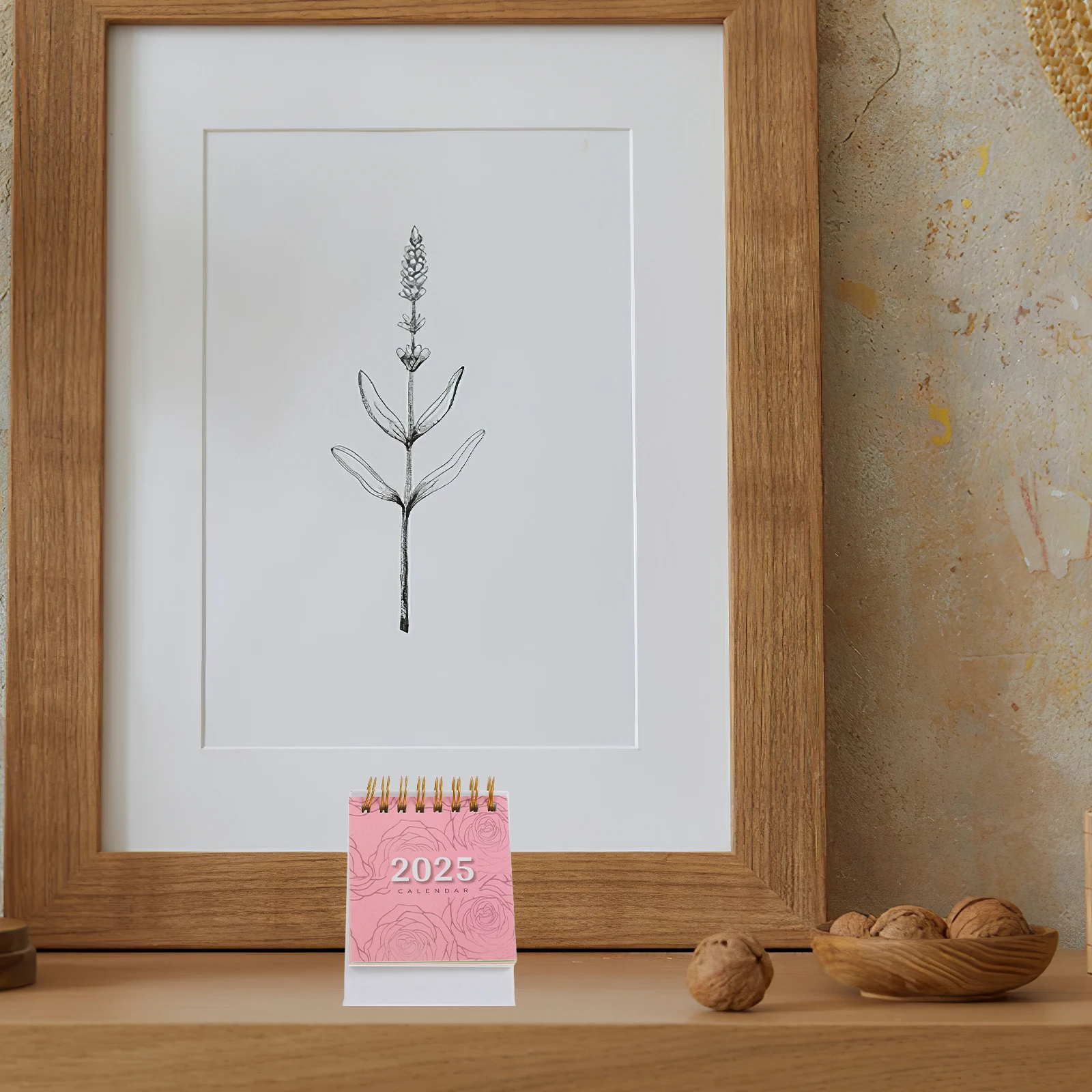 الوردي الوردي 2025 الدائمة أجندة مكتبية /رزنامة مكتبية صغيرة مخطط سطح المكتب الصغيرة أجندة مكتبية /رزنامة مكتبية السنة القمرية سنة الأفعى 2025 مخطط يومي #3