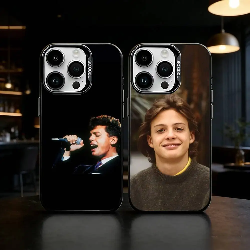 

Singer L-Luis Miguel Phone Case Color Silver Shell For IPhone 17 16 15 14 13 12 11 Pro Max Plus