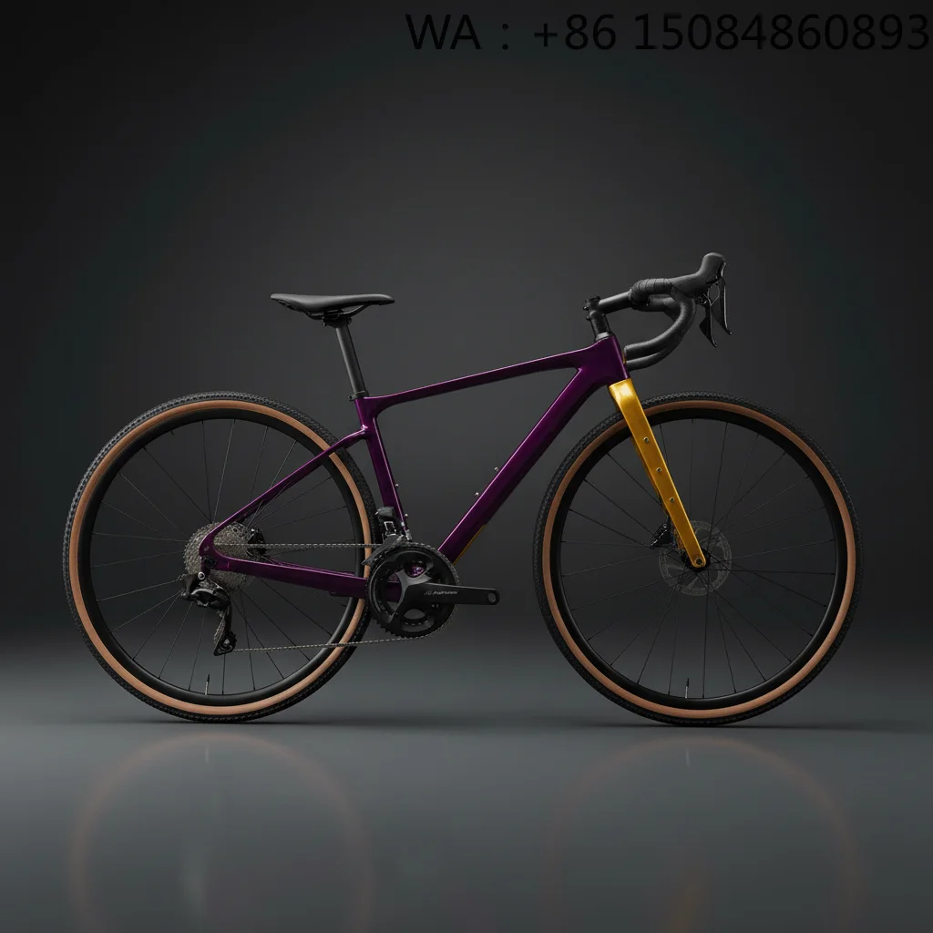 Urban Commuter Road Bike, Carbon Fiber Material, Carbon Fork Disc Brake Design, Lightweight Daily City  Bicycle