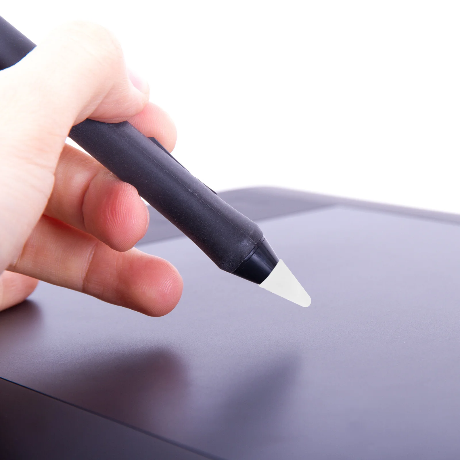 

200pcs Silicone Stylus Tip Protector Replacement Nibs Cover For Stylus Pens Anti-Slip Cap Compatible With Tablet Phone