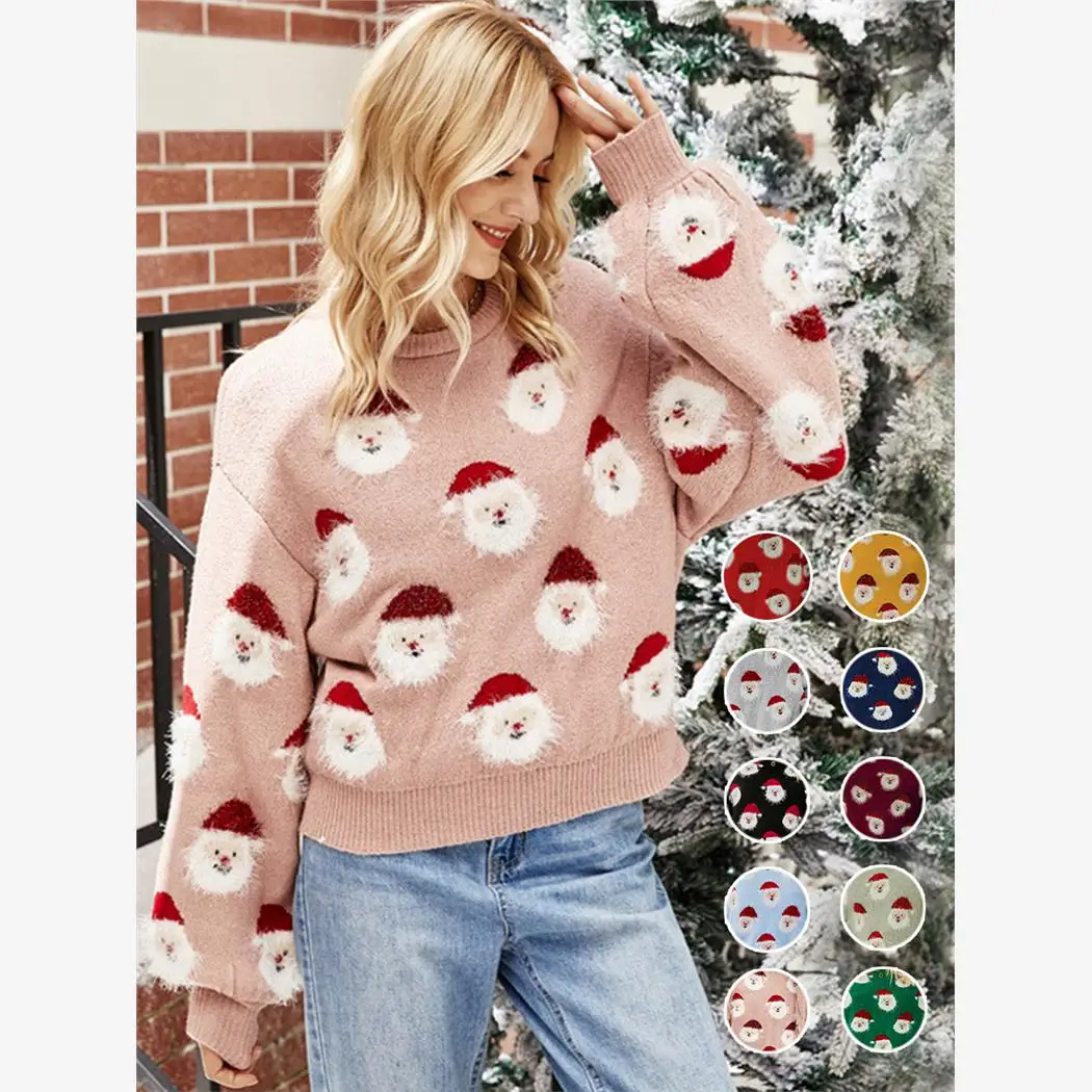 

Женский вязаный свитер Cisas, теплый пуловер, праздничная мода, лето 2023, другой материал, 00% женский свитер