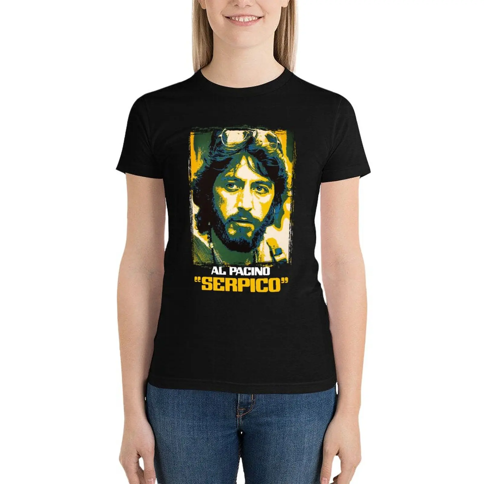 

Serpico Classic T-Shirt tops aesthetic clothes anime clothes designer clothes Women luxury