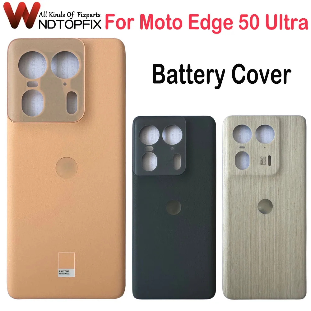 

6,7 "для Motorola Edge 50 Ultra задняя крышка батарейного отсека, чехол, задние запасные части для Moto Edge 50 Ultra, крышка батарейного отсека