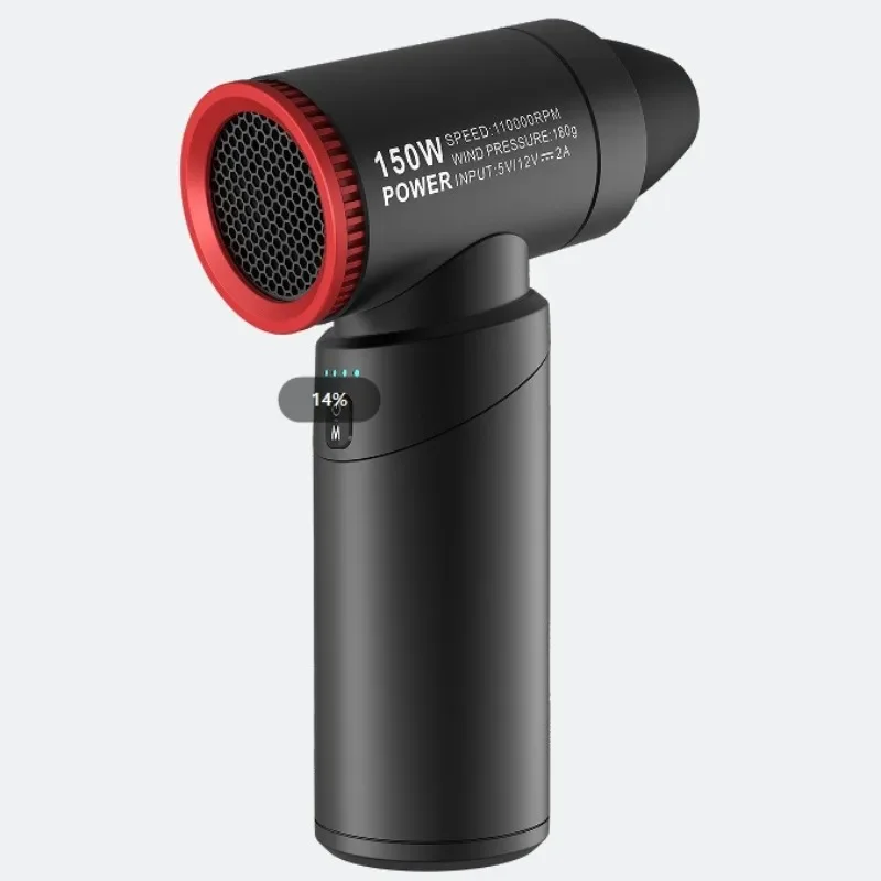 Deep, violent fan 110,000 turn high speed turbo fan brushless air blowing powerful mini handheld small fan