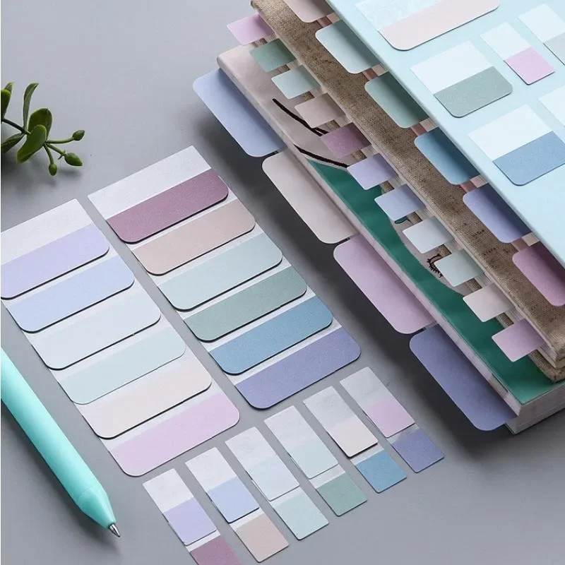 3 مجموعة 60/120/240 قطعة متعددة الألوان لزجة قابلة للكتابة وإعادة تحديد المواقع مؤشر علامات التبويب أعلام للصفحات علامات الكتاب ملاحظات القراءة