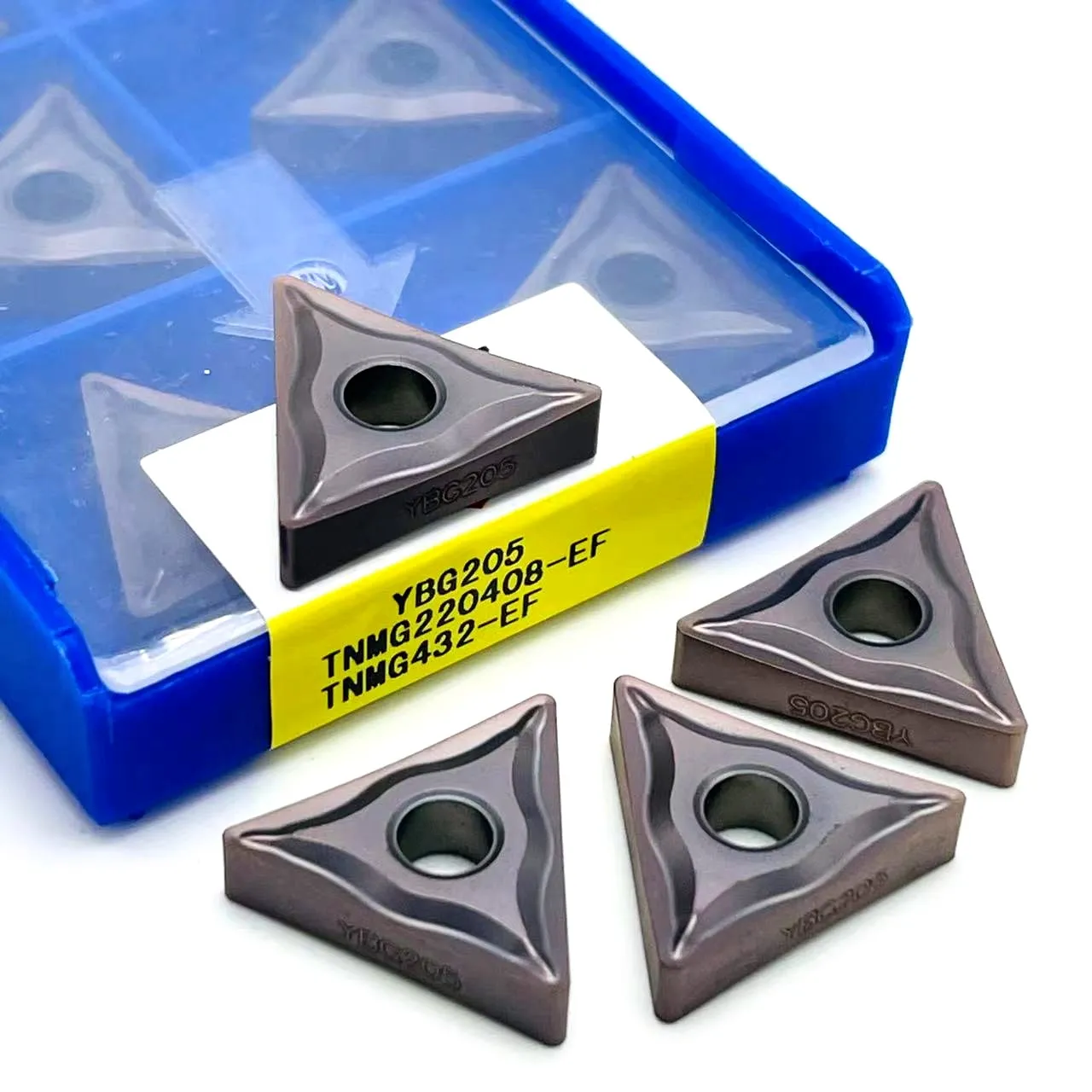 

TNMG220404-EF TNMG220408-EF YBG205 100% Carbide insert YBG205=M20-M40 original Processing: stainless steel.TNMG 220408-EF