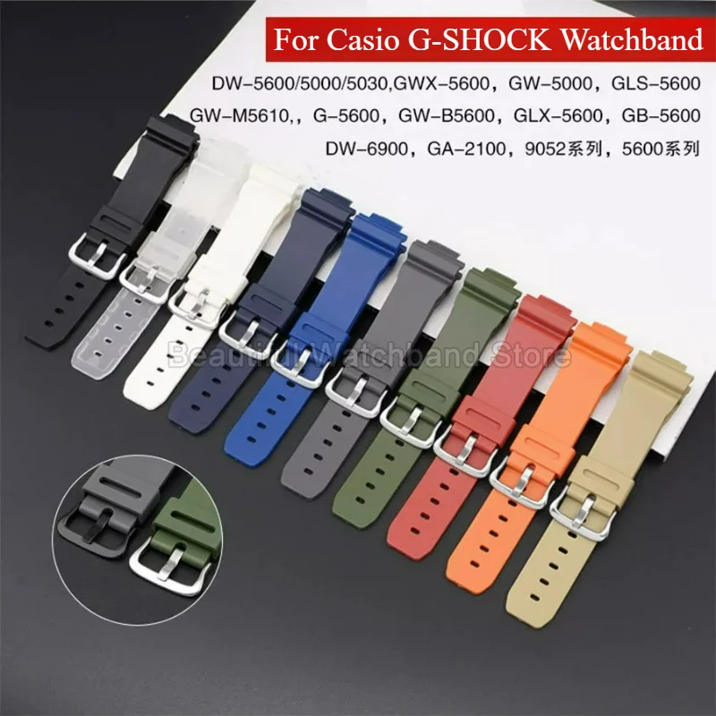 Abrasion Resistant Quick Drying Odor Resistant Outdoor Sport Watch Strap for Casio DW-6900NB SN DW6930 DW6600/3230/1199/5600