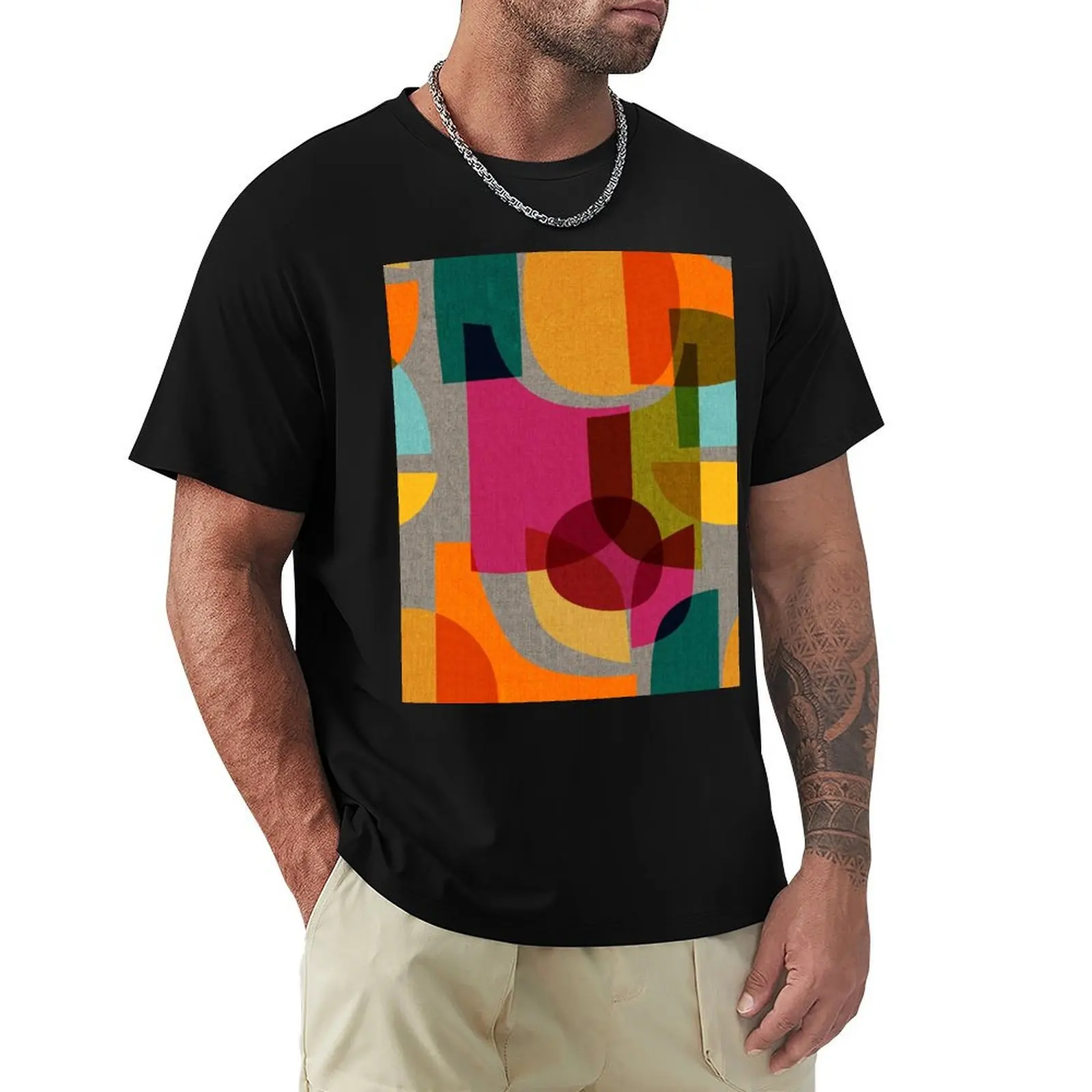 

Mid Century Kaleidoscope T-Shirt cheap stuff tees men t shirt