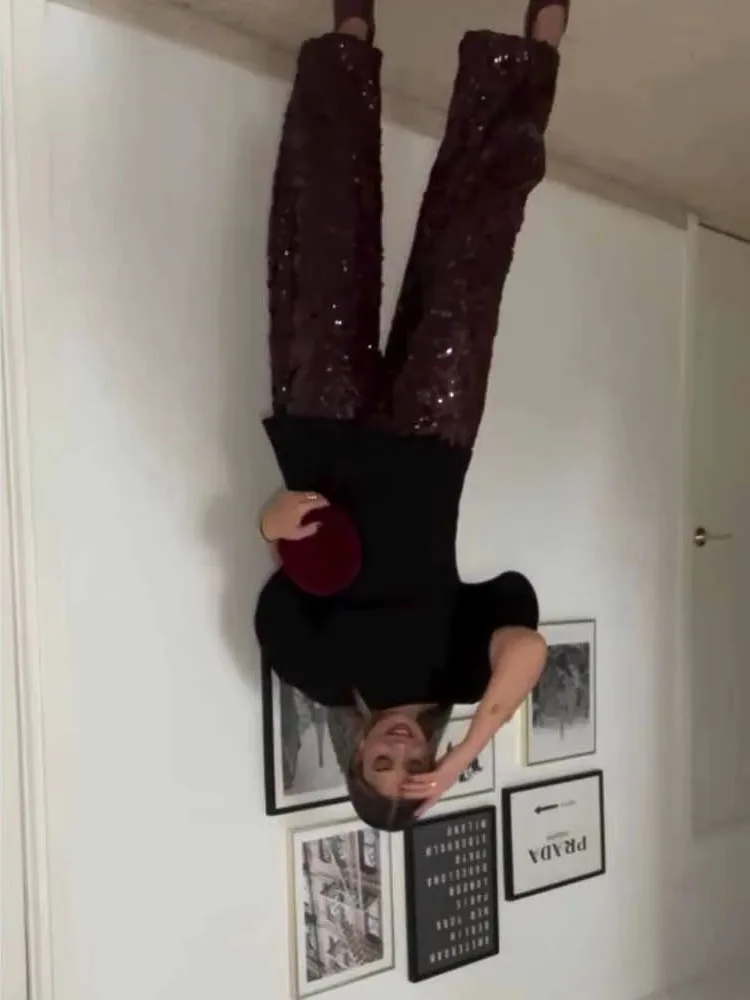 

HH Woman Summer Fashion Design Sense Puff Short Sleeves Asymmetrical Hem Slim Fit Tops Female Versatile Commuting Casual Tops