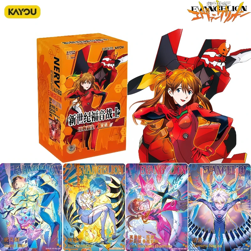 KAYOU Neon Genesis Evangelion Classic Breakthrough Series Cards Official Genuine Anime Collection Toy Cards Holiday Gifts