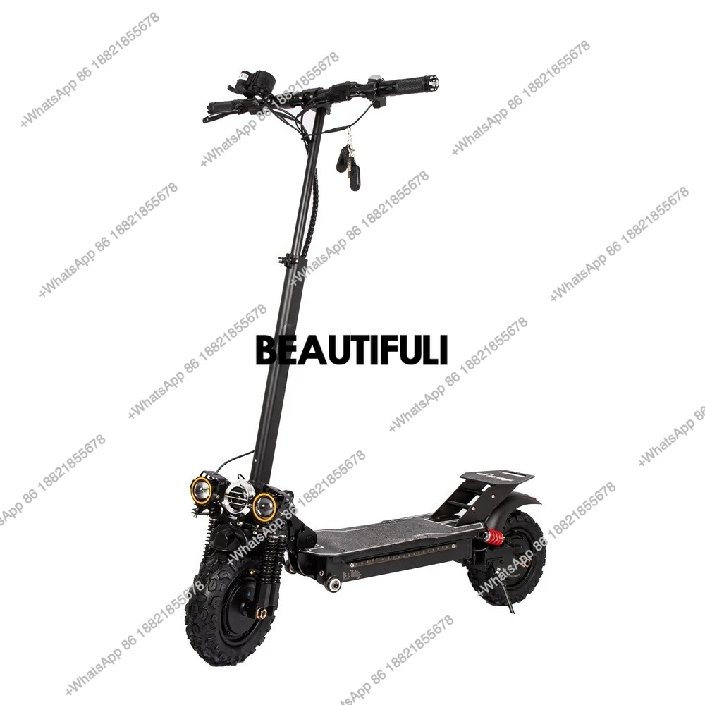 

Adult electric folding car double drive motor electric vehicle lithium battery electric vehicle