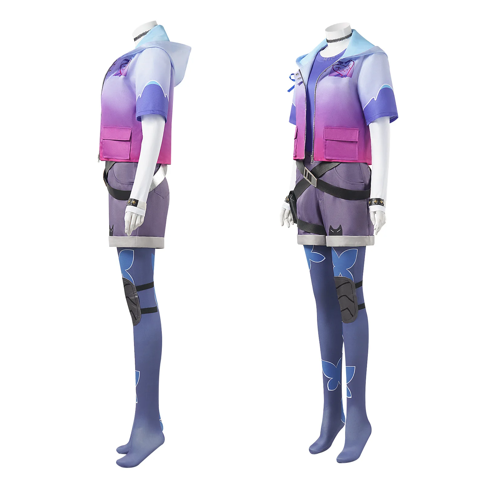 Valorant Clove Cosplay Costume Halloween Carnival Party Outfits image 5