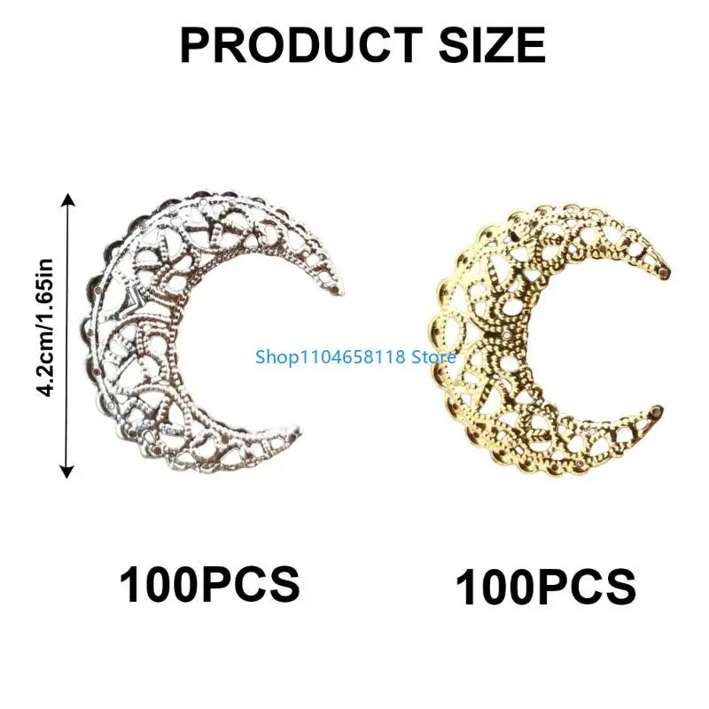 Versatile DIY Crafts and Home Decors DIY Craft Supplies Metal Filigree Adornment Jewelry Embellishments