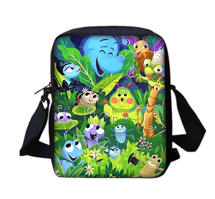 A Real Bug's Life Boy Girls Printed Shoulder Messenger Bag Child Casual Handbag Men Women Phone Bag Shopping Bag