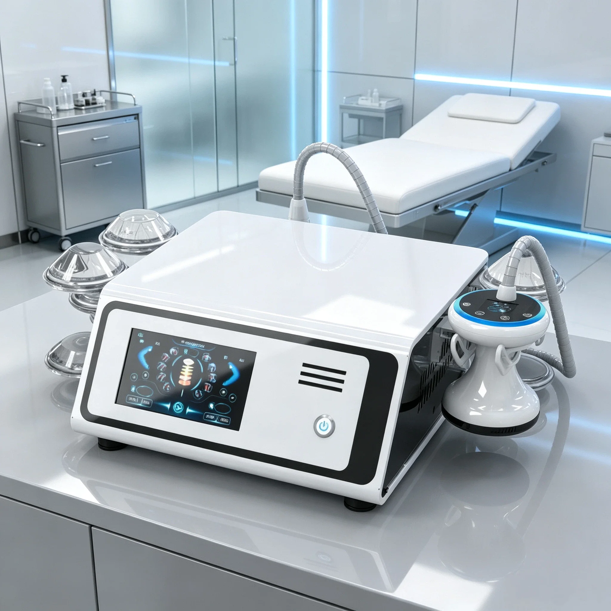 Shock Wave For Muscle Relax Skin Rejuvenation Pain Relief Piezoelectric Focused Shock Wave Rehabilitation Therapy Beauty Machine