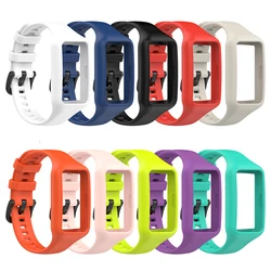 Silicone Strap For Huawei Band 7 6 Bracelet Wristband for Huawei Honor Band 6 Integrated Band + Case