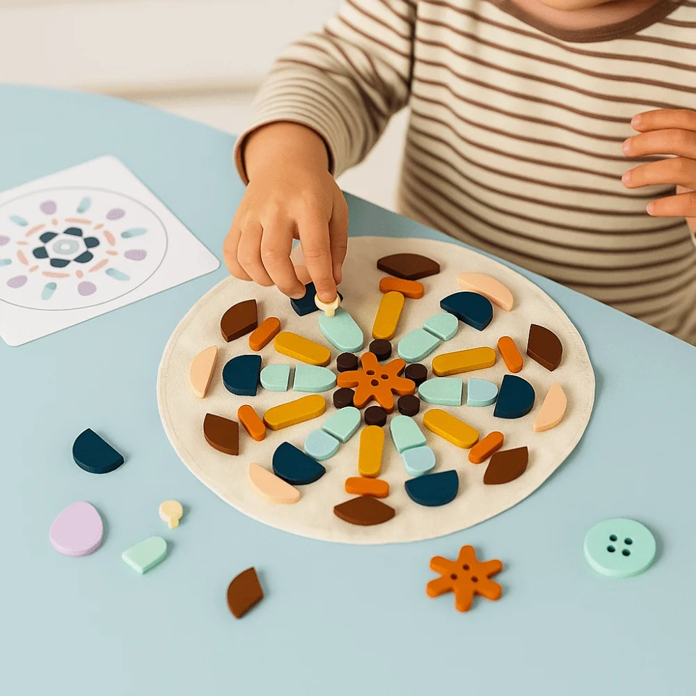 Puzzle de forme géométrique en bois correspondant Montessori couleur forme Puzzle jouet éducatif 3D forme géométrique blocs de construction