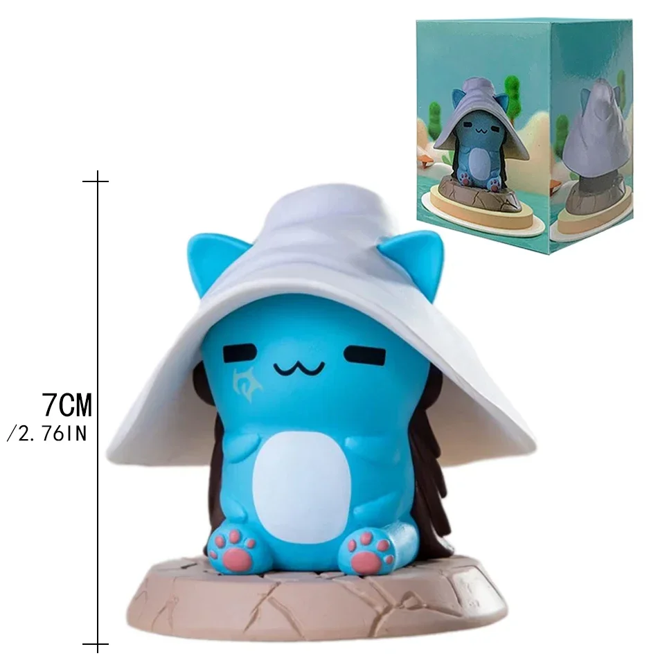 2026 متوفر في المخزون Elden Ring Gaming Q نسخة صغيرة راني كات ميلينا مالينيا نصف الذئب عمل الشكل لاني ماجيك الحلي الدمى!! #6