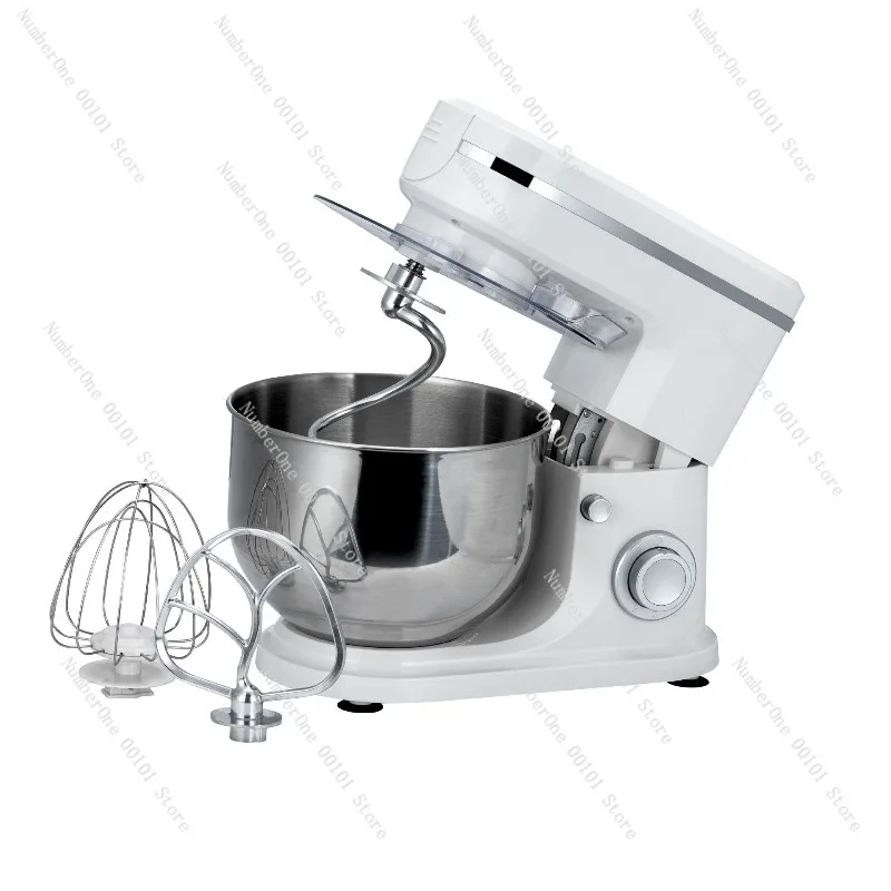 Household All-in-One Multi-Functional Chef Machine 8L Dough Mixer Commercial Kneading Machine Juicer Meat Grinder