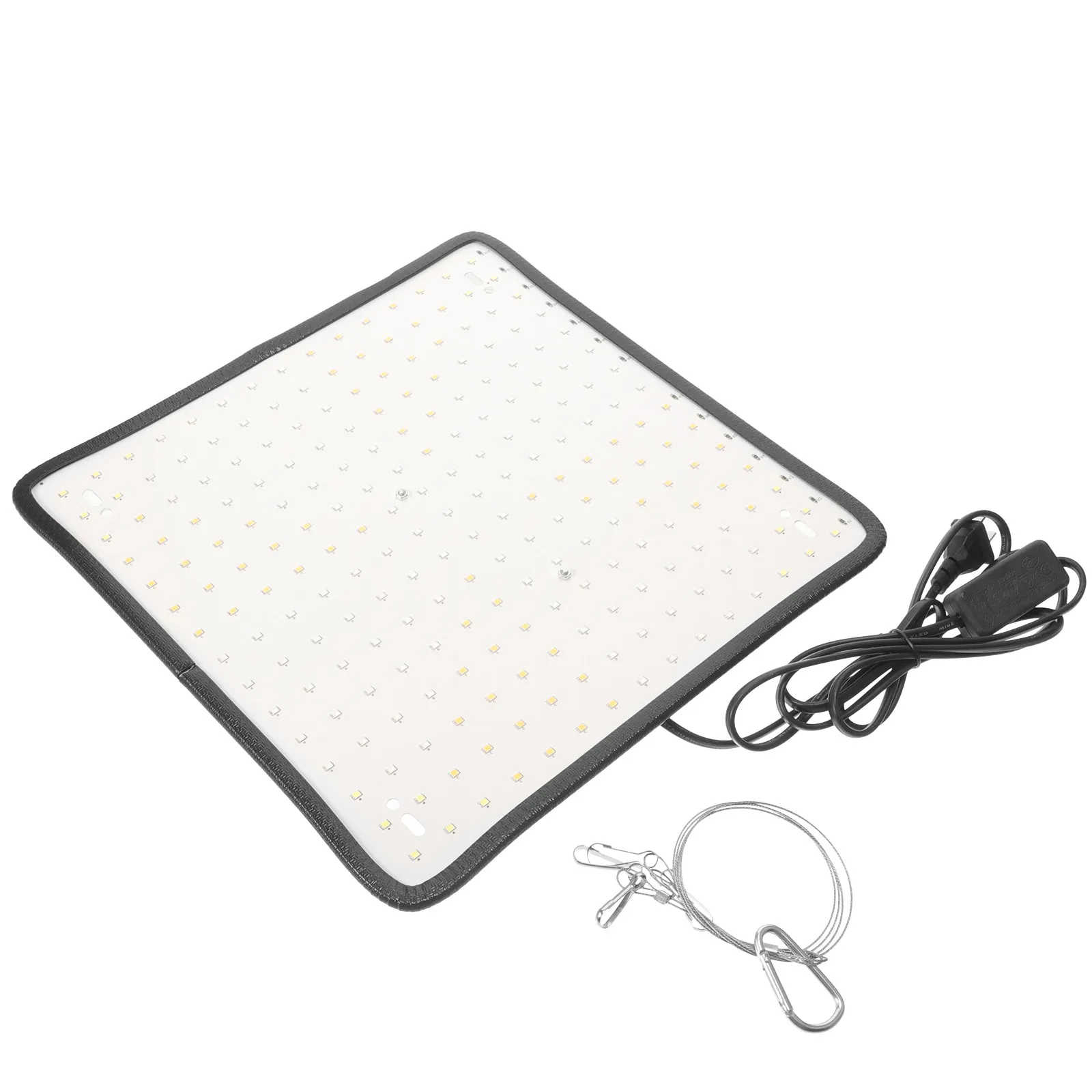 

1Set Full Spectrum LED Hanging Plant Grow Light Dimmable 4 Mode Color Control with Mounting Chain for Greenhouse Indoor Tent Lab