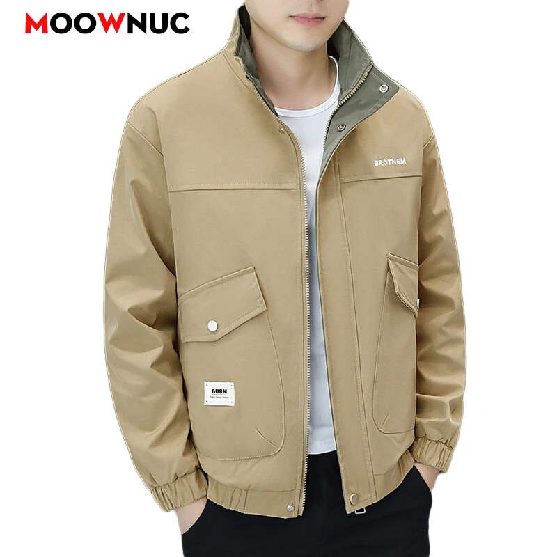 

Windbreaker Spring Casual Coat Male Autumn Men's Clothing Jackets Men's Blazers Outerwear Men's Fashion Leisure Menswear Camping