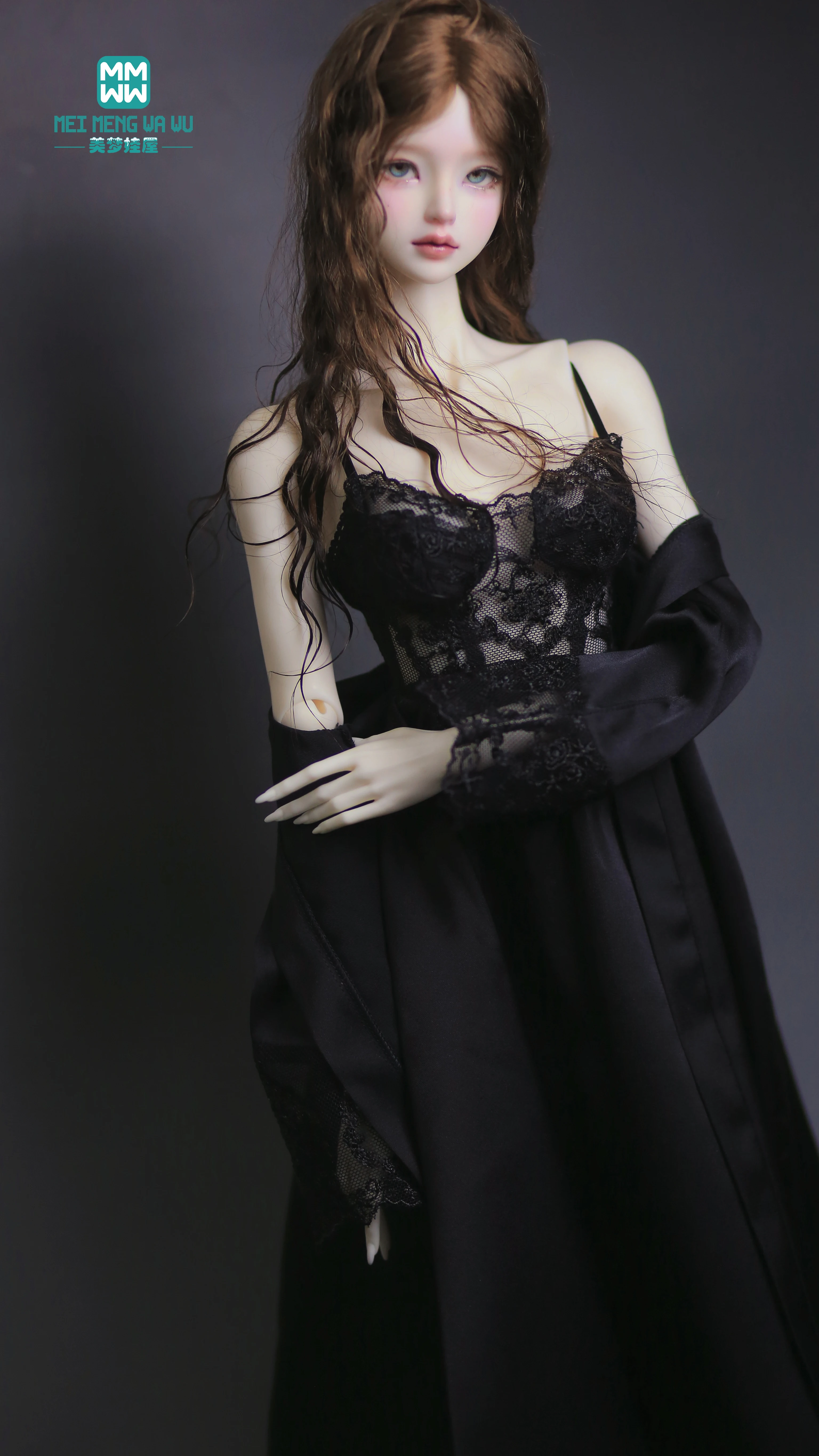 Fits 1/3 BJD Doll Clothes Toys Ball Jointed Doll Fashionable silk robe Toys Gift