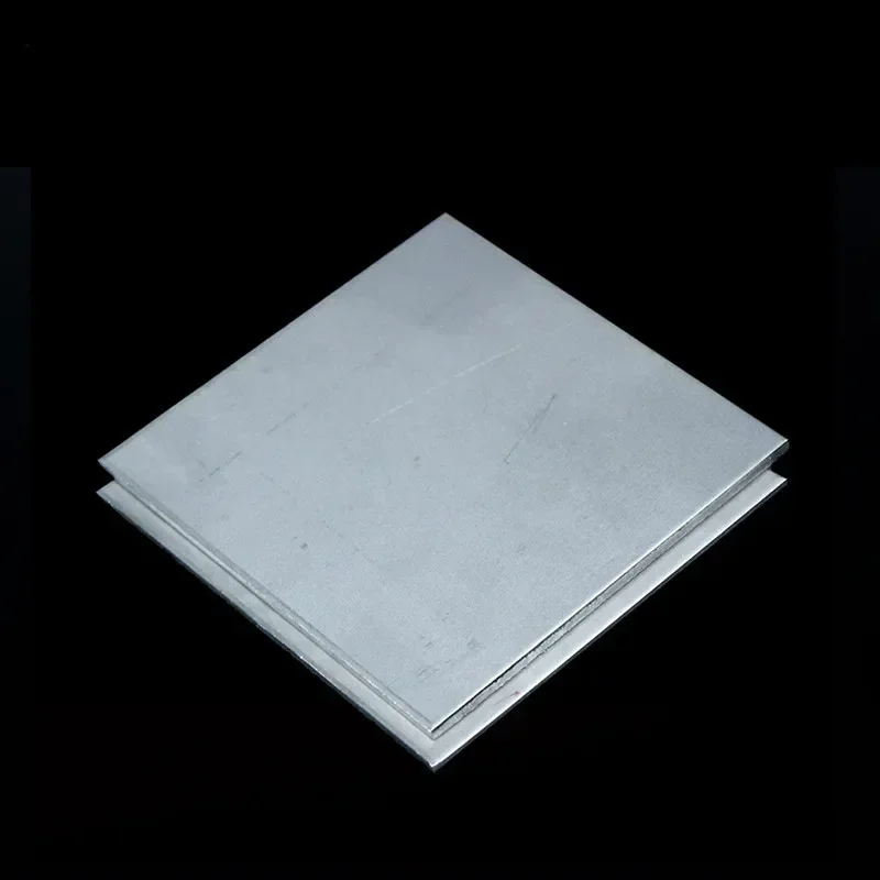 1x100x100mm Ultra-Thin Titanium-Alloy Plate 100mm*100mm*1mm TA2 Titanium Sheet  Sell at a Loss DIY Plate customized service