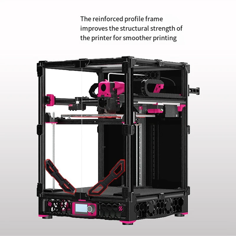 ملحقات قوس لطابعات Voron V0 15 ، بروفايل ألومنيوم ، طابعات ثلاثية الأبعاد ، سوداء ، من من.