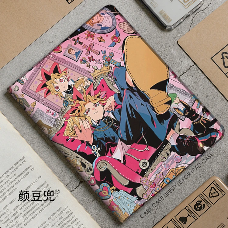 

Duel Monsters Anime For iPad Air 45 Mini 5 6 Case Luxury Silicone For Pro 12.9 11 For iPad 10th Protective Pro13 11 in 2025
