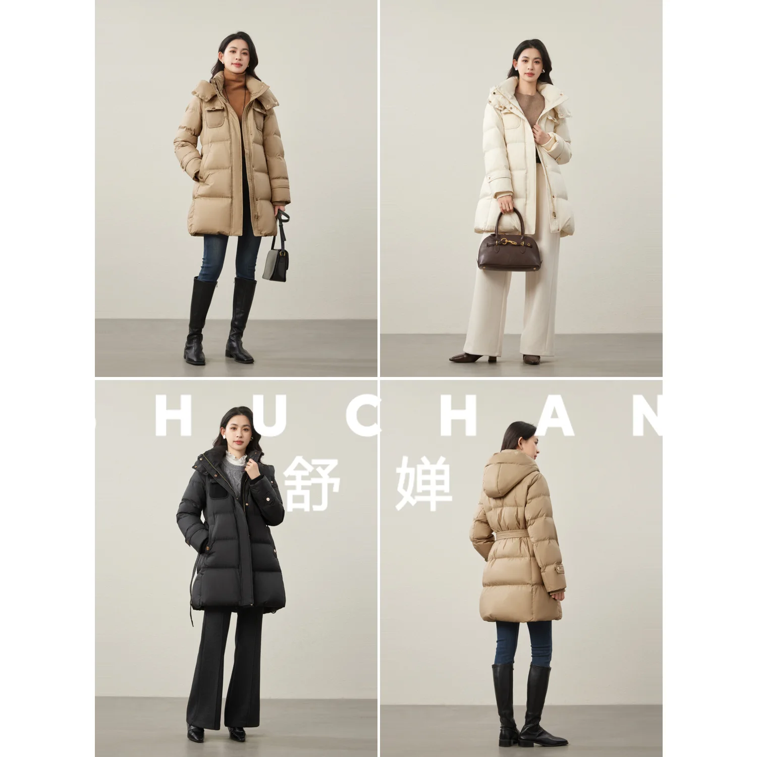 Рисунок 3 - Женский пуховик среднего и длинного