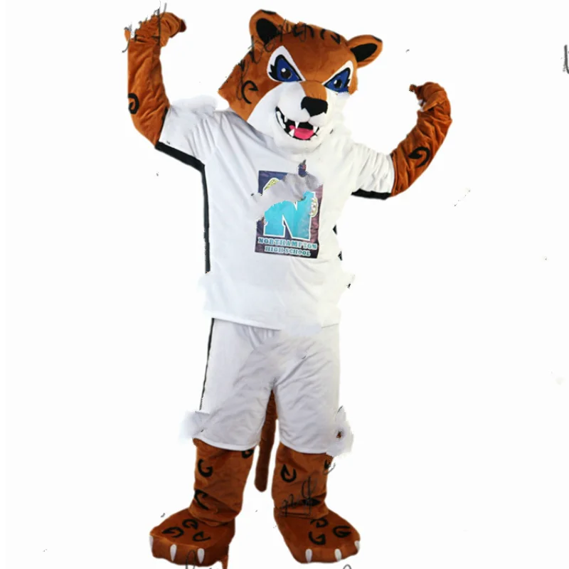 

Customized Tiger Mascot Walking Cartoon Doll Costume Cosplay Props Animation Character Activity Performance Doll