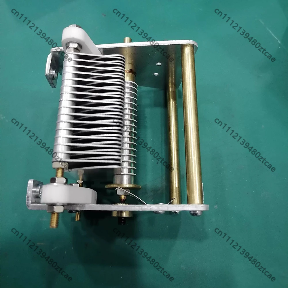 500PF Variable Air Dielectric Capacitor 20‑500P Adjustable Single Section Air Variable Capacitor For Radio Circuit Debugging
