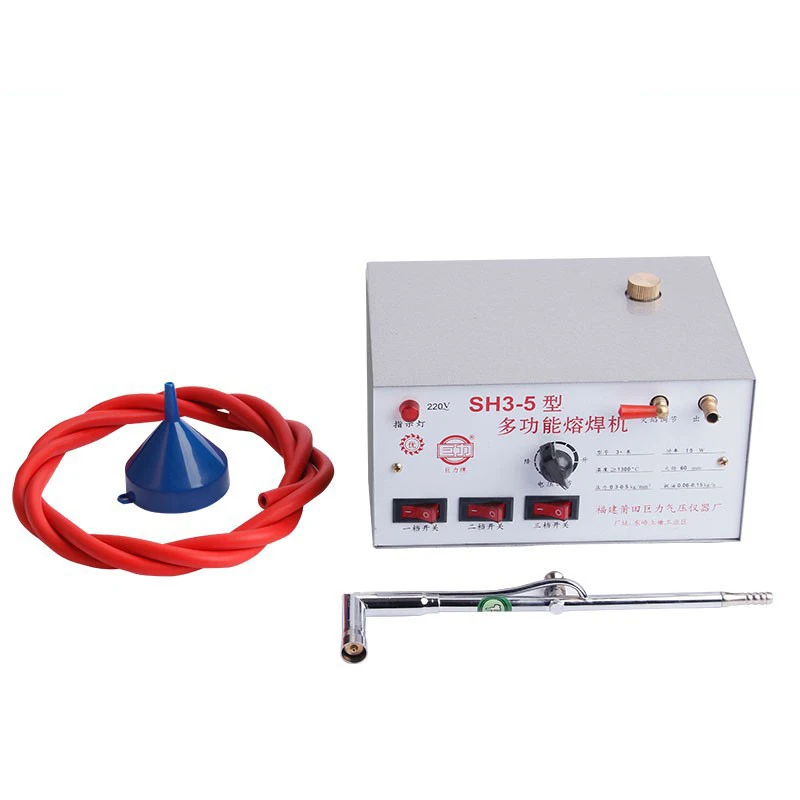 

SH3-5 Multifunctional Fusion Welding Machine Gold and Silver Jewelry Melting Gun Welding Molten Silver Electric Torch Tool