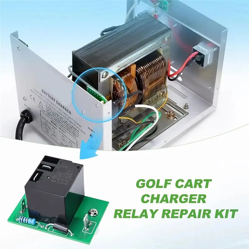 Ingenious-Power Driver 48 V 3 Relay Board Assembly For Club Car DS& Precedent Electric Golf Carts- Golf Cart Accessories 1034287