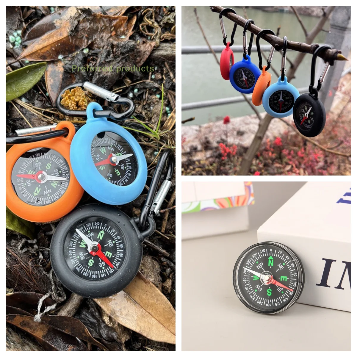 1/5Pcs Compass Bush… - image