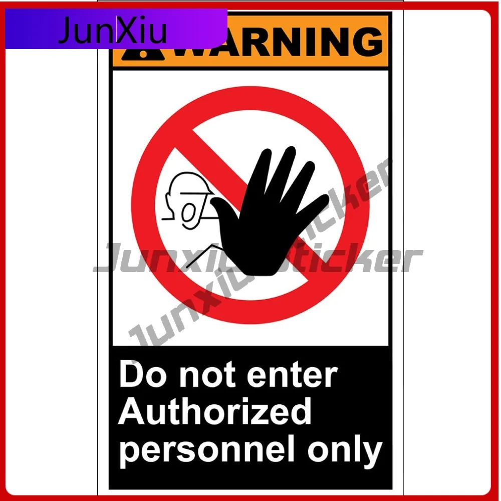 

Do Not Enter Trendy Limited Scratch Resistant Aesthetic Car Decal Decoration Waterproof Vinyl Laptop Window Bumper Auto Exterior