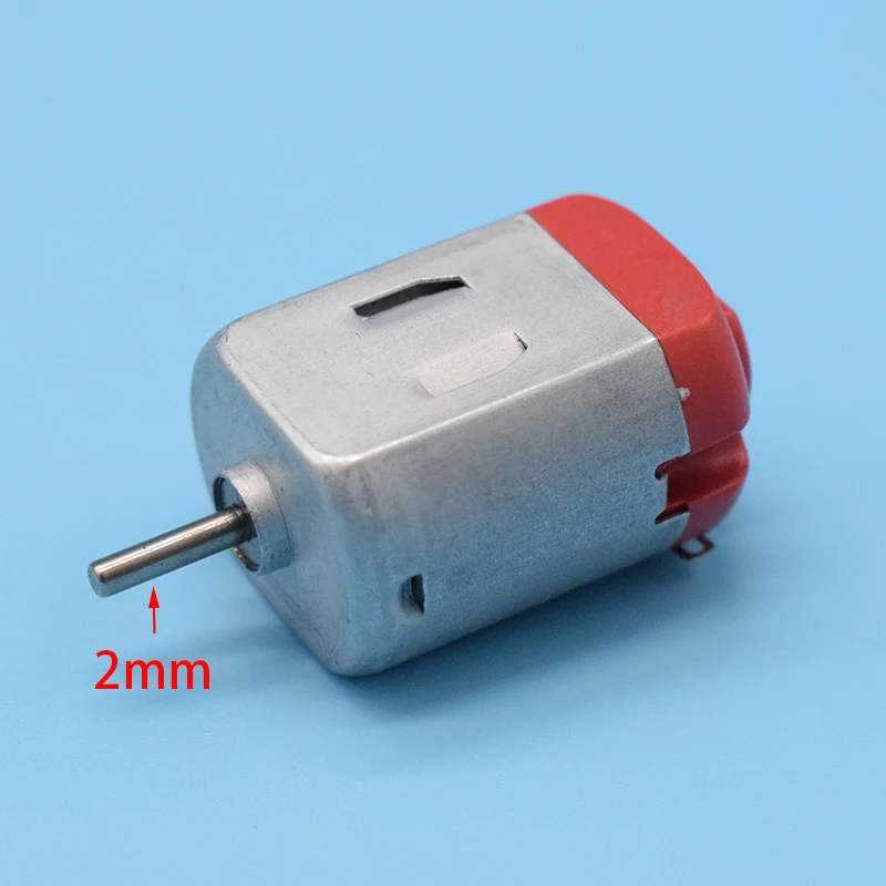 1 Pc Motor 130 3V-6V 0.35-0.4A 16500RPM Mini DC Motor Micro DC Motor for DIY Toys Hobbies Smart Car 3V Motor