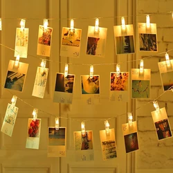 LEDフォトクリップスタンド,3m,6m,10m,妖精,クリスマス,結婚式,室内装飾,電池式,電池式
