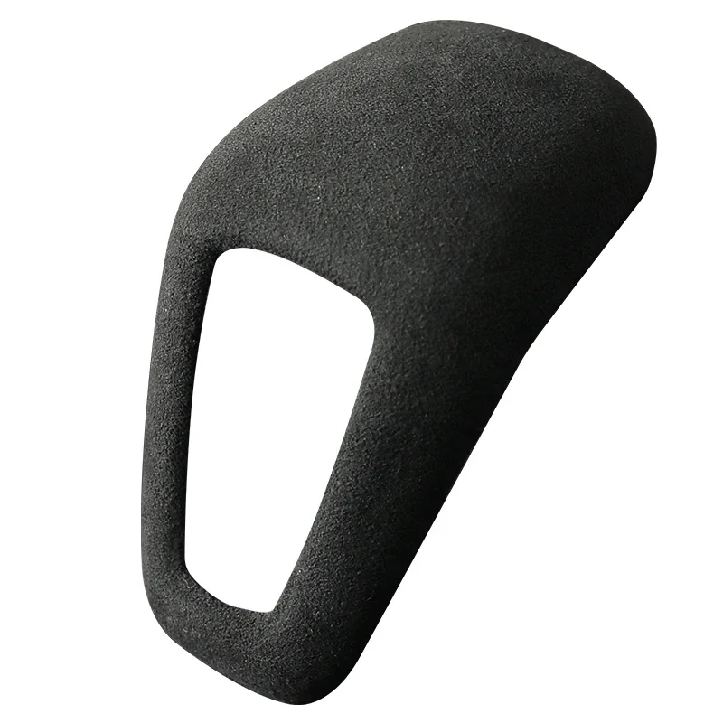 Car Interior Suede Gear Shifter Knob Cover Transmission Handle Lever Trim For Porsche Cayenne 2018 2019 2020 2021 2022 2023