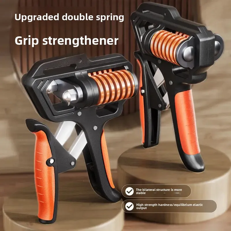 150Lbs Adjustable Dual‑Spring Hand Grips Trainer Sports Professional Finger Muscle Strength Workout Tool for Men Home Fitness