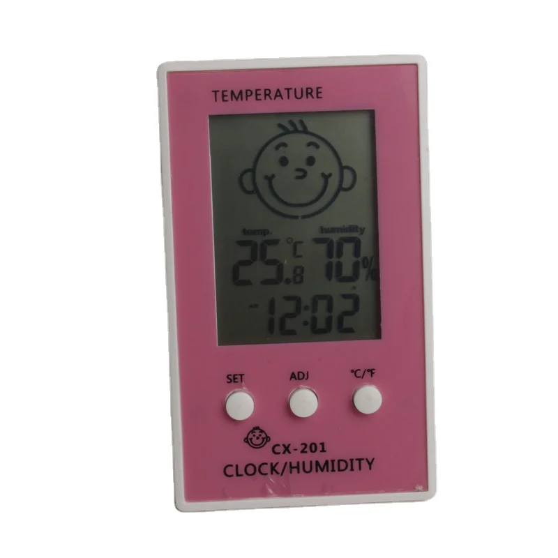 

Высококачественный цифровой ЖК-дисплей CX-201: часы, гигрометр, термометр