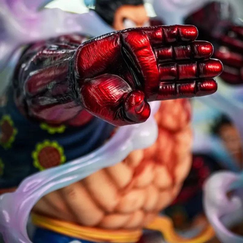 40 cm EEN STUK Figuur Monkey D. Luffy Vier Niveaus Anime Collectie Model Desktop Ornament Decoraties Vakantie Geschenken Kinderen Speelgoed