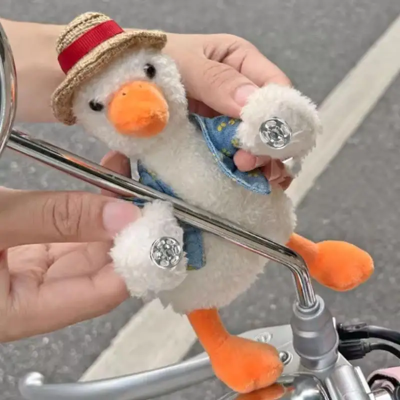 

1 шт. Зеркало заднего вида для электровелосипеда и мотоцикла, декоративная мультяшная кукла-подвеска для электромобиля, милый аксессуар