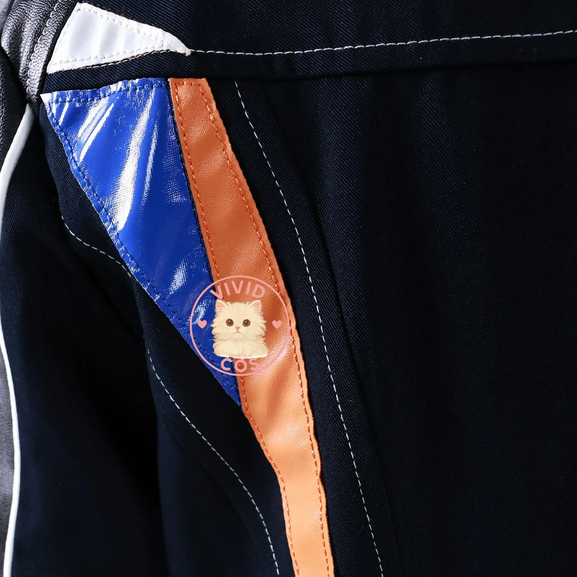 In Stock Game Love and Deepspace Cosplay Anime Caleb Costume Role Play Blue and Brown Jacket for Men Adult Comic Con Party Suits